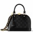 Louis Vuitton Alma BB Bag in Monogram Ink Leather M12289