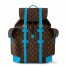 Louis Vuitton Christopher MM Backpack in Monogram Macassar Canvas M12729