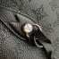 Louis Vuitton Blossom MM Bag In Black Mahina Leather M21851