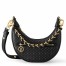 Louis Vuitton Loop Bag In Black Monogram Empreinte Leather M22591
