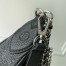 Louis Vuitton Baia PM Bag in Black Mahina Leather M22819