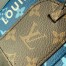 Louis Vuitton District PM Bag in Blue Monogram Canvas M23785