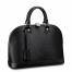 Louis Vuitton Alma PM Bag In Black Epi Leather M40302
