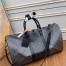 Louis Vuitton Keepall Bandouliere 50 Bag In Monogram Eclipse Canvas M45392