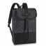 Louis Vuitton Saumur Backpack In Monogram Eclipse Canvas M45913