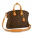 Louis Vuitton Lock It Tote In Blurry Monogram Canvas M46240