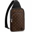 Louis Vuitton Avenue Sling Bag In Monogram Macassar Canvas M46327