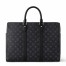 Louis Vuitton Sac Plat 24H Bag in Monogram Eclipse Canvas M46451