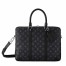 Louis Vuitton Porte-Documents Voyage PM in Monogram Eclipse Canvas M46457