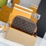Louis Vuitton Dopp Kit Toilet Pouch in Monogram Macassar Canvas M46765