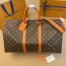 Louis Vuitton Keepall Bandouliere 50 Bag in Monogram Macassar Canvas M46770