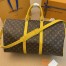 Louis Vuitton Keepall Bandouliere 50 Bag in Monogram Macassar Canvas M46771