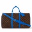Louis Vuitton Keepall Bandouliere 50 Bag in Monogram Macassar Canvas M46772
