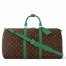 Louis Vuitton Keepall Bandouliere 50 Bag in Monogram Macassar Canvas M46774