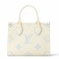Louis Vuitton Onthego PM Bag in Bicolor Monogram Empreinte Leather M46833