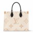 Louis Vuitton OnTheGo MM Bag In Monogram Dune M46912