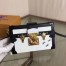 Louis Vuitton Petite Malle Bag In White Epi Leather M50015