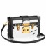 Louis Vuitton Petite Malle Bag In White Epi Leather M50015