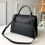 Louis Vuitton Lockme Ever Bag In Black Leather M51395