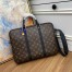 Louis Vuitton Porte-Documents Voyage In Monogram Macassar Canvas M52005