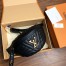 Louis Vuitton New Wave Bum Bag In Black Leather M53750