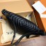 Louis Vuitton New Wave Bum Bag In Black Leather M53750