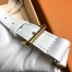 Louis Vuitton New Wave Bum Bag In White Leather M53861