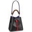 Louis Vuitton Black Epi Neonoe Bag With Braided Handle M53916
