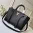 Louis Vuitton Lockmeto Tote Bag In Black Leather M54569