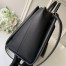 Louis Vuitton Lockmeto Tote Bag In Black Leather M54569
