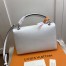 Louis Vuitton Grenelle Pochette In White Epi Leather M55978