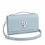 Louis Vuitton Lockme Clutch In Blue Calfskin M56136