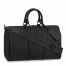 Louis Vuitton Keepall Bandouliere 40 Bag In Aerogram Leather M57088