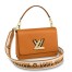 Louis Vuitton Twist MM Bag with Jacquard Strap M57506