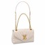 Louis Vuitton LV New Wave Chain MM Bag In White Leather M58549