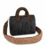 Louis Vuitton Speedy Bandouliere 25 Bag In Black Recycled Nylon M59008