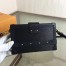 Louis Vuitton Petite Malle Bag In Black Epi Leather M59179