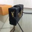 Louis Vuitton Petite Malle Bag In Black Epi Leather M59179