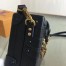 Louis Vuitton Petite Malle Bag In Black Epi Leather M59179