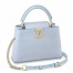Louis Vuitton Capucines BB Bag in Blue Taurillon Leather M59868