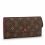 Louis Vuitton Emilie Wallet In Monogram Canvas M60697