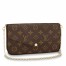 Louis Vuitton Pochette Felicie In Monogram Canvas M61276