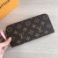 Louis Vuitton Clemence Wallet In Monogram Canvas M61298