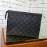 Louis Vuitton Pochette Voyage MM In Monogram Eclipse Canvas M61692