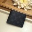 Louis Vuitton Multiple Wallet In Monogram Eclipse Canvas M61695