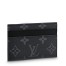 Louis Vuitton Double Card Holder In Monogram Eclipse Canvas M62170