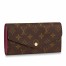Louis Vuitton Sarah Wallet In Monogram Canvas M62234