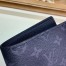 Louis Vuitton Slender Wallet In Monogram Eclipse Canvas M62294
