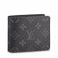 Louis Vuitton Slender Wallet In Monogram Eclipse Canvas M62294