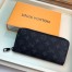 Louis Vuitton Zippy Wallet Vertical In Monogram Eclipse Canvas M62295